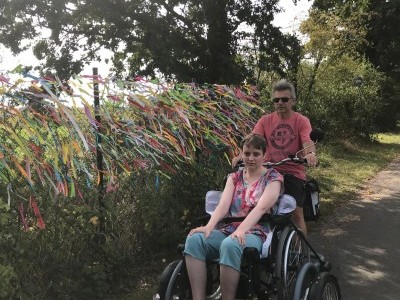 Op naar de 24u van Bindkracht met de rolstoelfiets